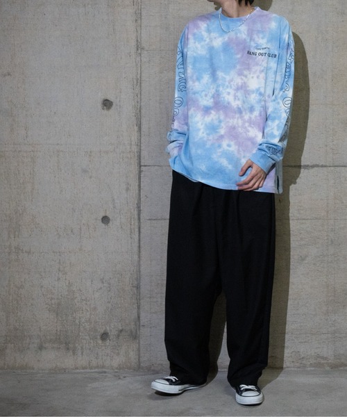 JOHN'S CLOSET（ジョンズクローゼット）の「【13】タイダイ染めプリントTシャツ（Tシャツ/カットソー・メンズ・ライトグリーン/サックスブルー/ピンク系・MEDIUM/LARGE）」の18枚目の写真