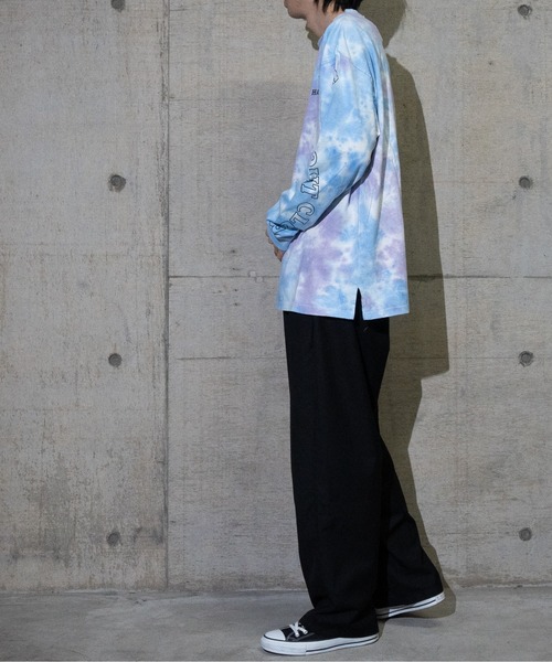 JOHN'S CLOSET（ジョンズクローゼット）の「【13】タイダイ染めプリントTシャツ（Tシャツ/カットソー・メンズ・ライトグリーン/サックスブルー/ピンク系・MEDIUM/LARGE）」の12枚目の写真