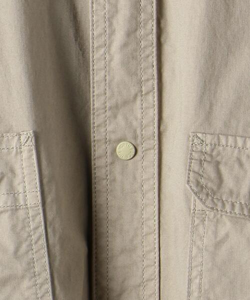 THE NORTH FACE PURPLE LABEL(ザ ノースフェイス パープルレーベル)の「<THE NORTH FACE PURPLE LABEL> LIGHTWEIGHT TWILL BD/シャツ(シャツ/ブラウス・メンズ・ベージュ/ダークグレー・M/L)」の10枚目の写真