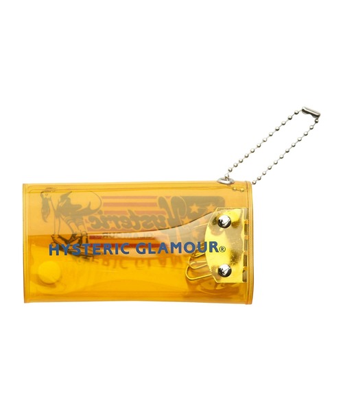 HYSTERIC GLAMOUR（ヒステリックグラマー）の「HYSTERIC WOMAN PVCキーカバー（キーケース/キーアクセサリー・メンズ・ブラック/イエロー・FREE）」の5枚目の写真
