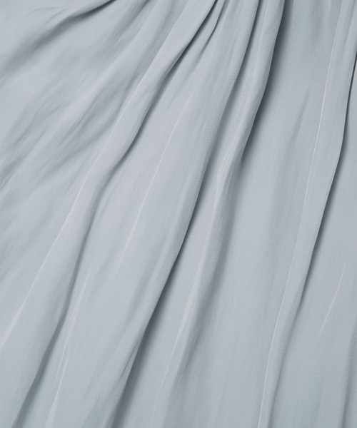 ROPE' PICNIC(ロペピクニック)の「【2WAY】メタルギャザーブラウス(シャツ/ブラウス・レディース・ベージュ/グリーン/サックスブルー/イエロー/チャコールグレー・38)」の14枚目の写真