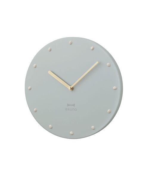 BRUNO（ブルーノ）の「メタルウォールクロック（掛け時計・レディース・グレイッシュベージュ/グレー系その他・ﾌﾘ-）」の5枚目の写真