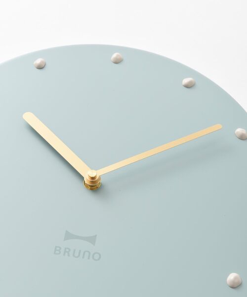 BRUNO（ブルーノ）の「メタルウォールクロック（掛け時計・レディース・グレイッシュベージュ/グレー系その他・ﾌﾘ-）」の6枚目の写真