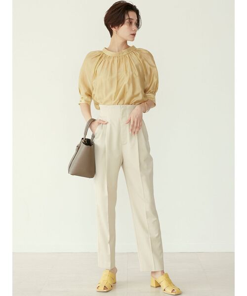 LAGUNAMOON(ラグナムーン)の「【AURENTTI】バケツバッグ(ハンドバッグ・レディース・ベージュ/アイボリー/グリーン系その他・FREE)」の12枚目の写真