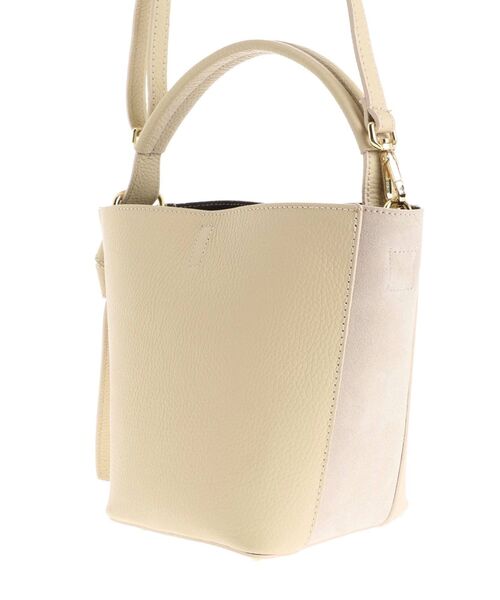 LAGUNAMOON(ラグナムーン)の「【AURENTTI】バケツバッグ(ハンドバッグ・レディース・ベージュ/アイボリー/グリーン系その他・FREE)」の15枚目の写真