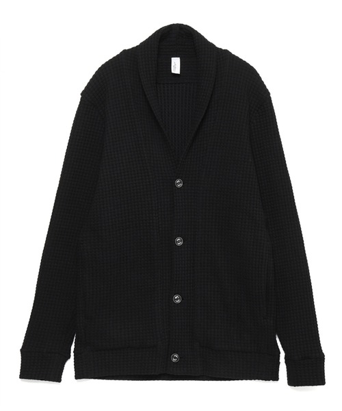 SEAGREEN シ グリ ン WEB限定 BIG WAFFLE CARDIGAN トップス SEAGREEN シ グリ ン WEB限定 BIG WAFFLE CARDIGAN トップス