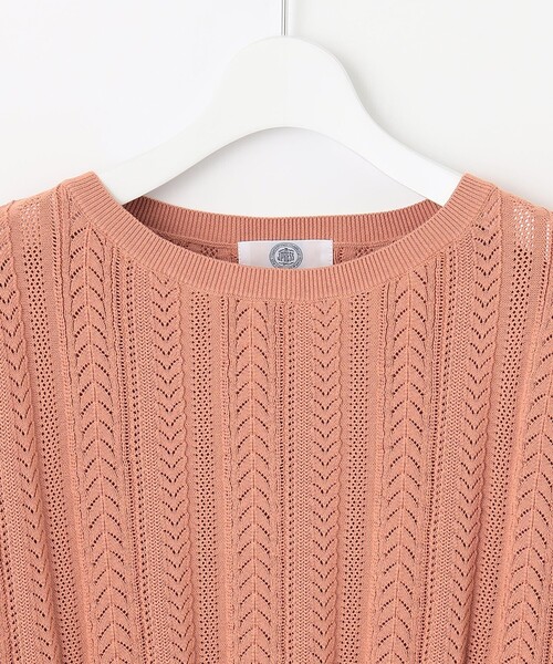 J.PRESS(ジェイプレス)の「【洗える】コルヌエコレーシー ニット(ニット/セーター・レディース・ホワイト系/ネイビー系/オレンジ系・T13/T15)」の14枚目の写真