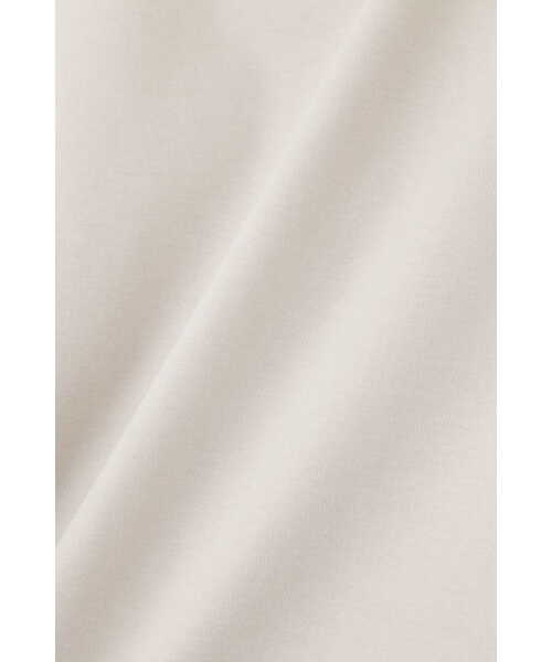 human woman（ヒューマンウーマン）の「オーガニックコットンスムース半袖Ｔシャツ（Tシャツ/カットソー・レディース・グレー/ホワイト・LARGE/MEDIUM）」の17枚目の写真