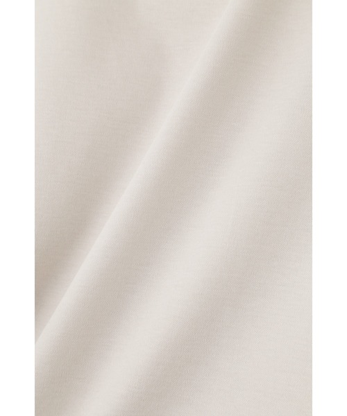 human woman（ヒューマンウーマン）の「オーガニックコットンスムース半袖Ｔシャツ（Tシャツ/カットソー・レディース・グレー/ホワイト・LARGE/MEDIUM）」の7枚目の写真