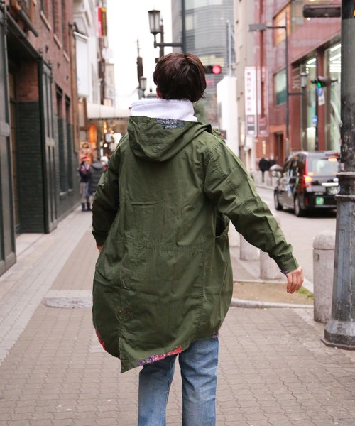 TMT（ティーエムティー）の「Weathercloth MOD COAT(BANDANA REMAKE
