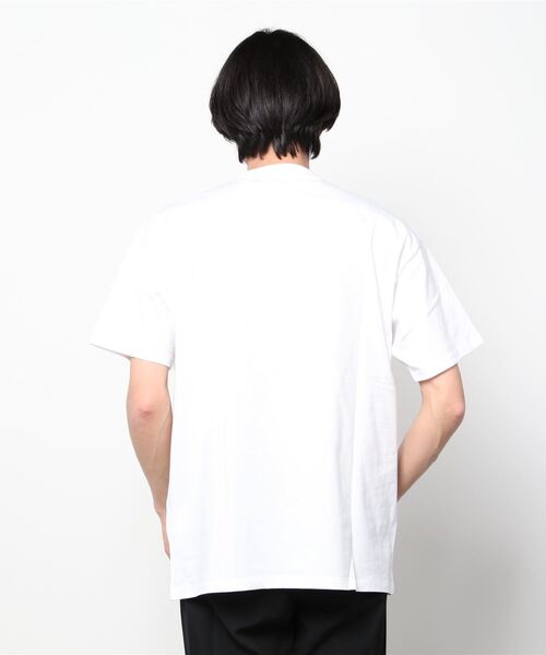 Carhartt WIP（カーハートダブリューアイピー）の「S/S WORM LOGO POCKET T-SHIRT（Tシャツ/カットソー・メンズ・カーキ/ホワイト/ロイヤルブルー/ブラック・SMALL/X-LARGE/MEDIUM/LARGE）」の6枚目の写真