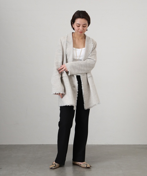 GRISE(グリーズ)の「GRISE レザーワイドスクエアフラット(パンプス・レディース・ベージュ系その他・23cm/23.5cm/24cm/24.5cm/22.5cm/25cm/22cm)」の16枚目の写真