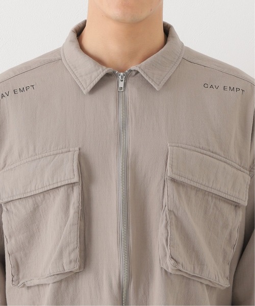 C.E(シーイー)の「【C.E / シーイー】CW ZIP SHIRT JACKET(ブルゾン・メンズ・チャコールグレー・MEDIUM/LARGE/X-LARGE)」の6枚目の写真