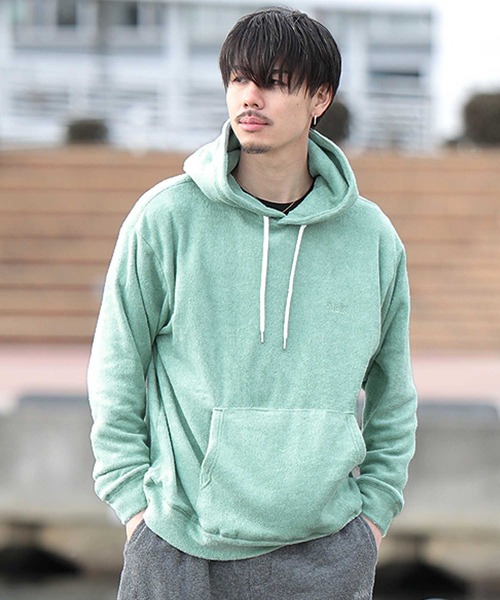 JOKER（ジョーカー）の「【JOKER】パイル地 カラーリング プルオーバー パーカー メンズ（パーカー・メンズ・ホワイト/ブラック/ベージュ/グレー/ブルー/グリーン・M/L/XL）」の5枚目の写真