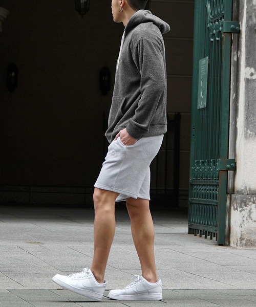 JOKER（ジョーカー）の「【JOKER】パイル地 カラーリング プルオーバー パーカー メンズ（パーカー・メンズ・ホワイト/ブラック/ベージュ/グレー/ブルー/グリーン・M/L/XL）」の10枚目の写真