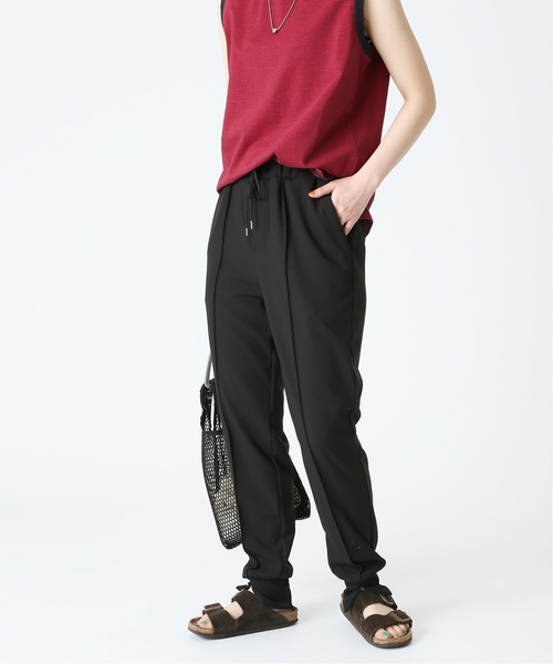 B.C STOCK（ベーセーストック）の「《追加》ジョガーパンツ（スラックス・レディース・ブラック/ネイビー・FREE）」の11枚目の写真