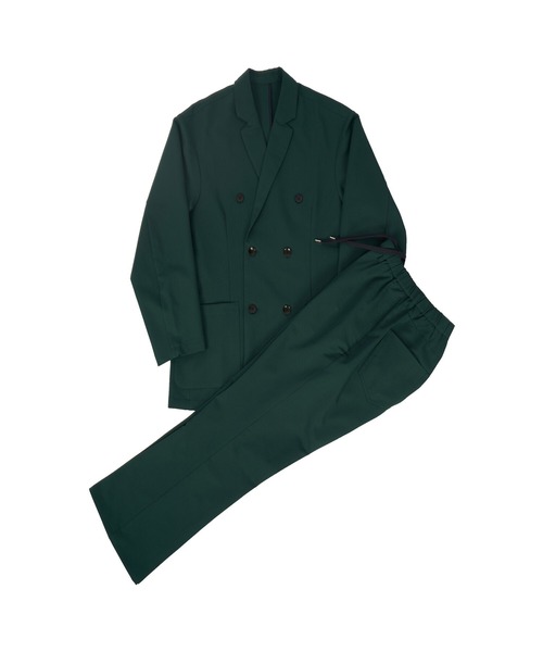 LOOSE（ルース）の「ルーズ [LOOSE] - スーツ セットアップ [SUIT01]（セットアップ・メンズ・グリーン/バーガンディー・SMALL/MEDIUM/LARGE/X-LARGE）」の2枚目の写真
