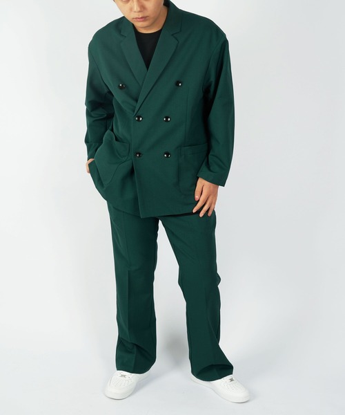 LOOSE（ルース）の「ルーズ [LOOSE] - スーツ セットアップ [SUIT01]（セットアップ・メンズ・グリーン/バーガンディー・SMALL/MEDIUM/LARGE/X-LARGE）」の12枚目の写真