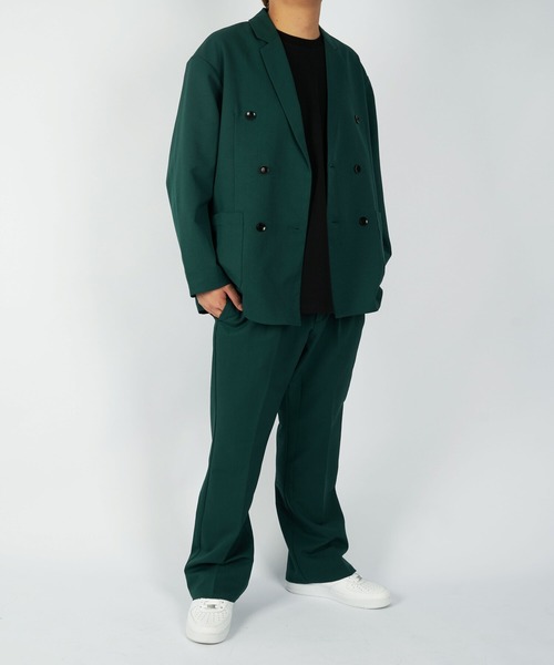 LOOSE（ルース）の「ルーズ [LOOSE] - スーツ セットアップ [SUIT01]（セットアップ・メンズ・グリーン/バーガンディー・SMALL/MEDIUM/LARGE/X-LARGE）」の14枚目の写真
