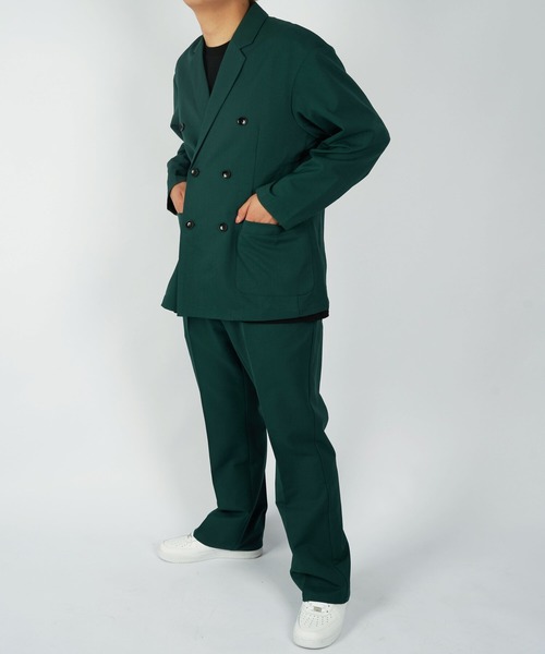 LOOSE（ルース）の「ルーズ [LOOSE] - スーツ セットアップ [SUIT01]（セットアップ・メンズ・グリーン/バーガンディー・SMALL/MEDIUM/LARGE/X-LARGE）」の15枚目の写真