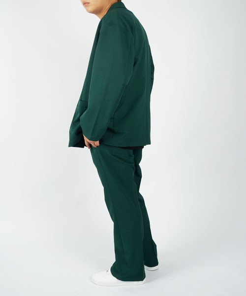 LOOSE（ルース）の「ルーズ [LOOSE] - スーツ セットアップ [SUIT01]（セットアップ・メンズ・グリーン/バーガンディー・SMALL/MEDIUM/LARGE/X-LARGE）」の13枚目の写真