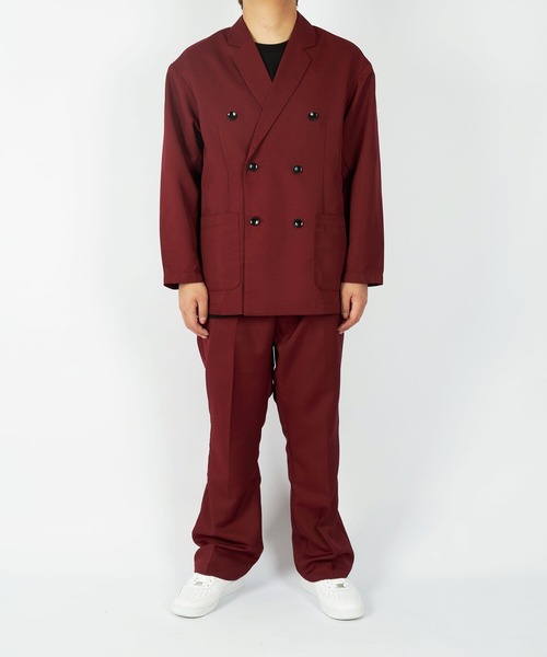 LOOSE（ルース）の「ルーズ [LOOSE] - スーツ セットアップ [SUIT01]（セットアップ・メンズ・グリーン/バーガンディー・SMALL/MEDIUM/LARGE/X-LARGE）」の17枚目の写真