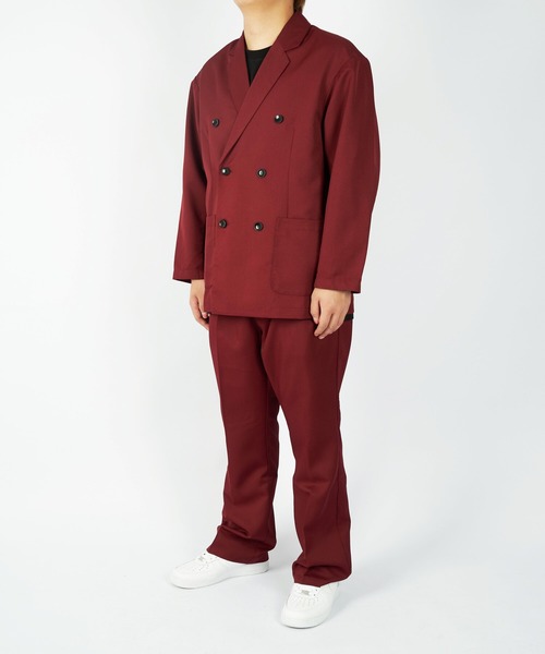 LOOSE（ルース）の「ルーズ [LOOSE] - スーツ セットアップ [SUIT01]（セットアップ・メンズ・グリーン/バーガンディー・SMALL/MEDIUM/LARGE/X-LARGE）」の19枚目の写真