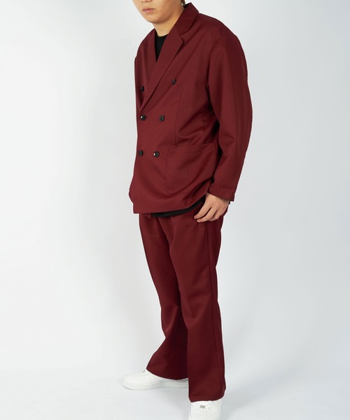 LOOSE（ルース）の「ルーズ [LOOSE] - スーツ セットアップ [SUIT01]（セットアップ・メンズ・グリーン/バーガンディー・SMALL/MEDIUM/LARGE/X-LARGE）」の20枚目の写真