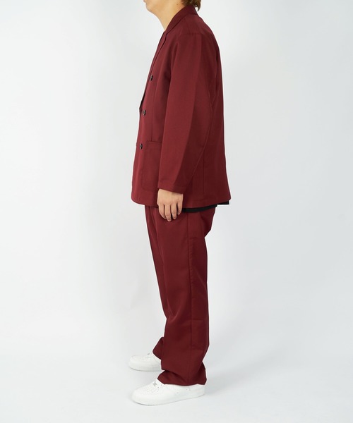 LOOSE（ルース）の「ルーズ [LOOSE] - スーツ セットアップ [SUIT01]（セットアップ・メンズ・グリーン/バーガンディー・SMALL/MEDIUM/LARGE/X-LARGE）」の21枚目の写真