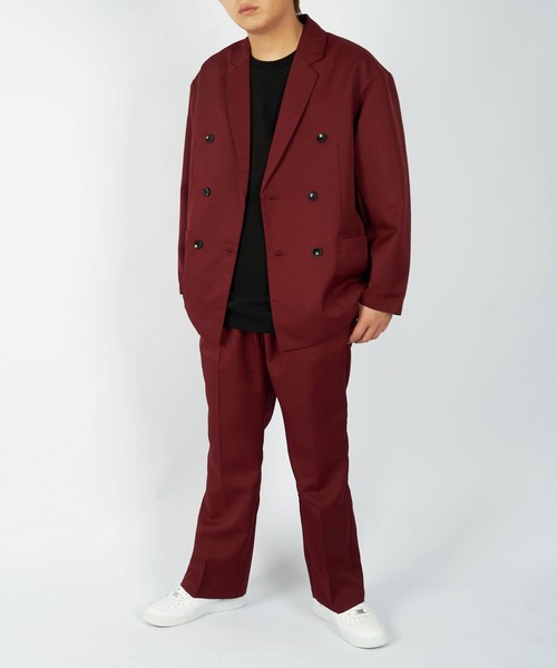 LOOSE（ルース）の「ルーズ [LOOSE] - スーツ セットアップ [SUIT01]（セットアップ・メンズ・グリーン/バーガンディー・SMALL/MEDIUM/LARGE/X-LARGE）」の18枚目の写真