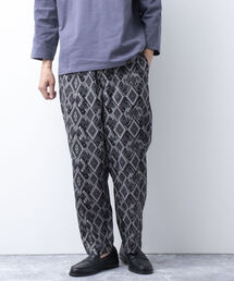 NOLLEY'S goodman | 【WORK ABOUT/ワークアバウト】VACANCE PANTS 総柄プリントイージーパンツ(その他パンツ)