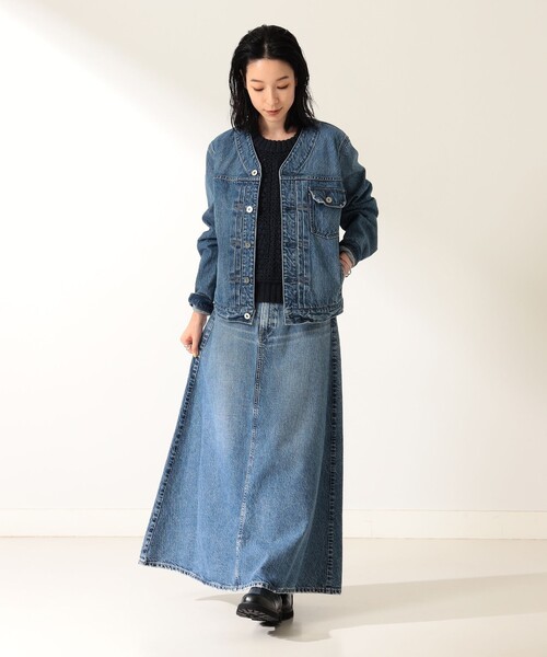 upper heights×Demi-Luxe BEAMS別注デニムジャケット 別注デミルクスビームス✖️アッパーハイツデニムジャケット