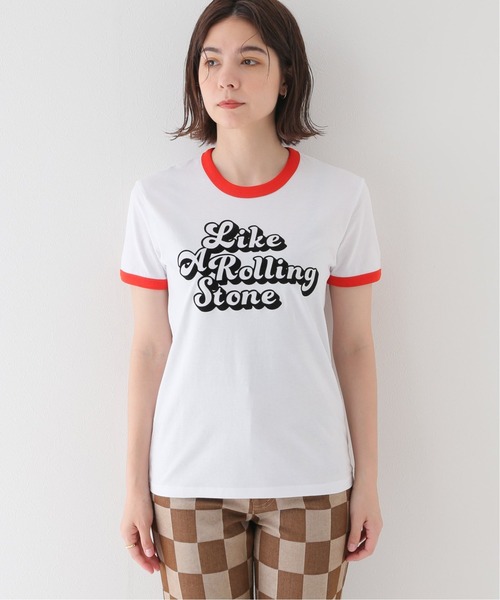 JOINT WORKS(ジョイントワークス)の「【GOOD MORNING KEITH/グッドモーニングキース】LIKE A ROLLING STONE(Tシャツ/カットソー・レディース・ホワイト・X-SMALL)」の12枚目の写真