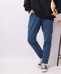 FLASH PACKER（フラッシュパッカー）の「FLASH PACKER ライトオンス 裏毛 ジョグデニム スキニーパンツ（デニムパンツ）」