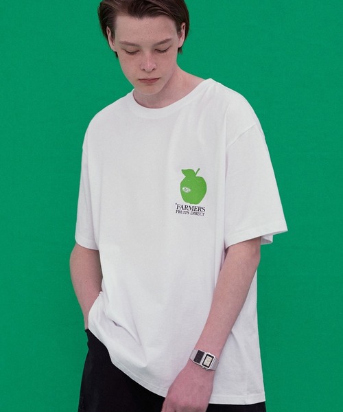 VIVASTUDIO(ビバスタジオ)の「【UNISEX】VIVA STUDIO/APPLE TEE 2298987(Tシャツ/カットソー・メンズ・ホワイト・X-LARGE/LARGE/MEDIUM/SMALL)」の7枚目の写真