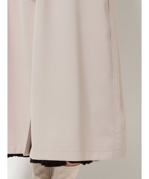 MERCURYDUO（マーキュリーデュオ）の「バックフレアトレンチコート（トレンチコート・レディース・ベージュ/アイボリー・SMALL/MEDIUM）」の20枚目の写真