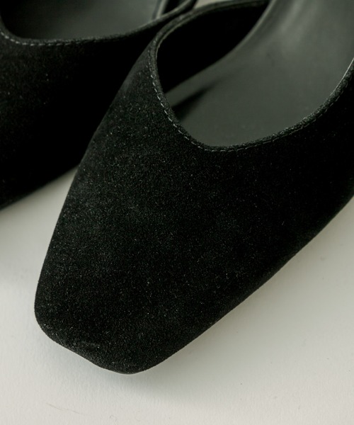 mystic（ミスティック）の「スウェードライクパンプス（パンプス・レディース・ブラック/ピンク・38/36/37）」の6枚目の写真