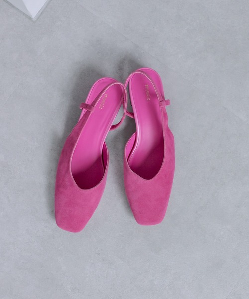 mystic（ミスティック）の「スウェードライクパンプス（パンプス・レディース・ブラック/ピンク・38/36/37）」の11枚目の写真