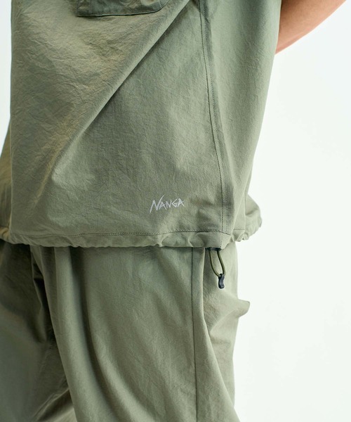 NANGA(ナンガ)の「DotAir COMFY TEE/ドットエア コンフィー ティー(Tシャツ/カットソー・メンズ・ブラック/オリーブ/グレー/サンドベージュ/ベージュ/マスタード/ブラウン・M/L/XL/S)」の18枚目の写真