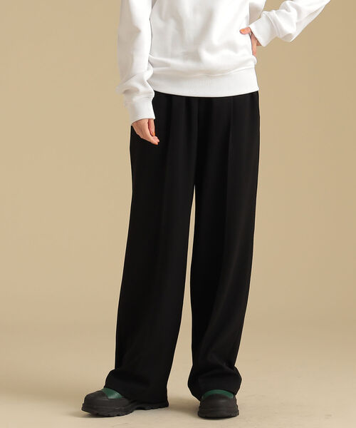 Ray BEAMS（レイビームス）の「Ray BEAMS / アシンメトリー ウエスト ワイド パンツ（その他パンツ・レディース・ブラック/オフホワイト・0/1）」の19枚目の写真