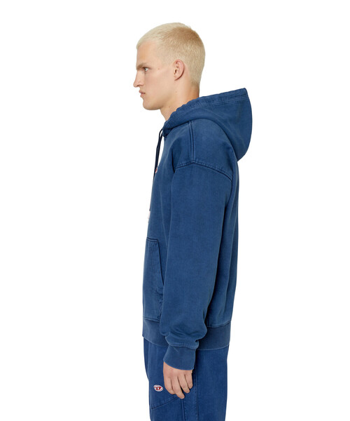 DIESEL（ディーゼル）の「メンズ 22FW スウェット パーカー デニム