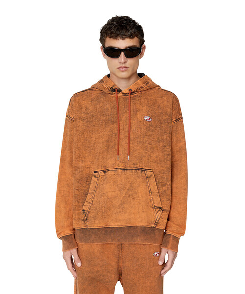 DIESEL（ディーゼル）の「メンズ 22FW スウェット パーカー デニム