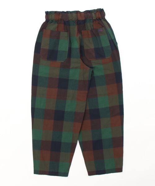 CUBE SUGAR(キューブシュガー)の「CUBE SUGAR/キューブシュガー 先染めチェックバルーンギャザーPT(その他パンツ・レディース・オレンジ/グリーン・FREE)」の10枚目の写真