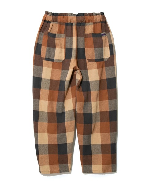 CUBE SUGAR(キューブシュガー)の「CUBE SUGAR/キューブシュガー 先染めチェックバルーンギャザーPT(その他パンツ・レディース・オレンジ/グリーン・FREE)」の8枚目の写真