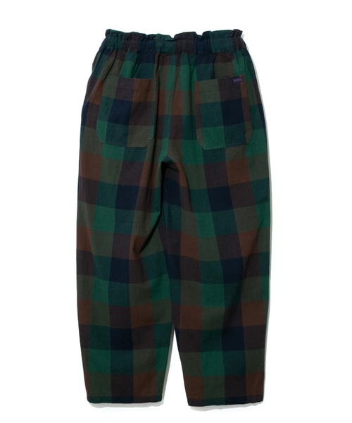 CUBE SUGAR(キューブシュガー)の「CUBE SUGAR/キューブシュガー 先染めチェックバルーンギャザーPT(その他パンツ・レディース・オレンジ/グリーン・FREE)」の9枚目の写真
