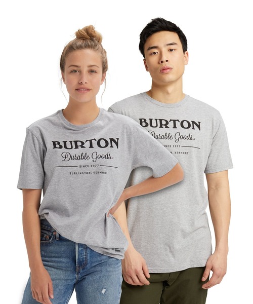BURTON(バートン)の「オーガニックコットン 半袖 ロゴ Tシャツ(Tシャツ/カットソー・メンズ・ブラック/グレー/ホワイト・S/L/M/XL/XS/XXS)」の3枚目の写真