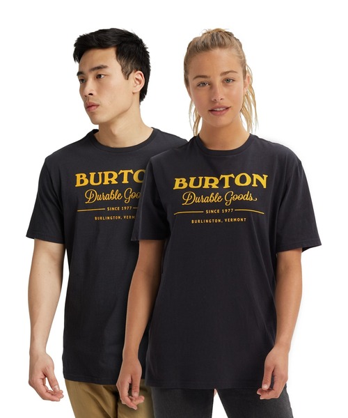 BURTON(バートン)の「オーガニックコットン 半袖 ロゴ Tシャツ(Tシャツ/カットソー・メンズ・ブラック/グレー/ホワイト・S/L/M/XL/XS/XXS)」の2枚目の写真