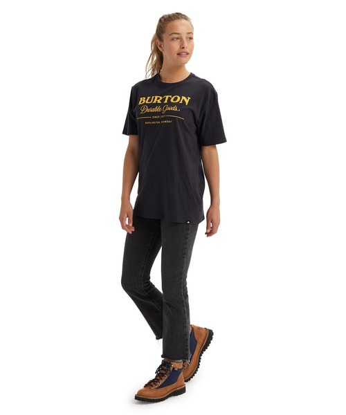 BURTON(バートン)の「オーガニックコットン 半袖 ロゴ Tシャツ(Tシャツ/カットソー・メンズ・ブラック/グレー/ホワイト・S/L/M/XL/XS/XXS)」の5枚目の写真