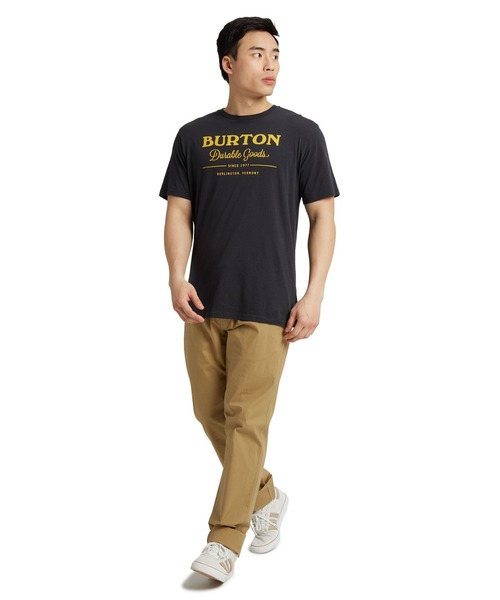 BURTON(バートン)の「オーガニックコットン 半袖 ロゴ Tシャツ(Tシャツ/カットソー・メンズ・ブラック/グレー/ホワイト・S/L/M/XL/XS/XXS)」の9枚目の写真