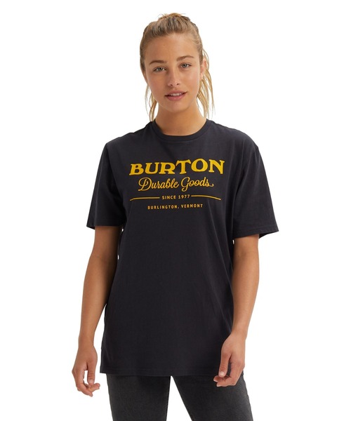 BURTON(バートン)の「オーガニックコットン 半袖 ロゴ Tシャツ(Tシャツ/カットソー・メンズ・ブラック/グレー/ホワイト・S/L/M/XL/XS/XXS)」の6枚目の写真